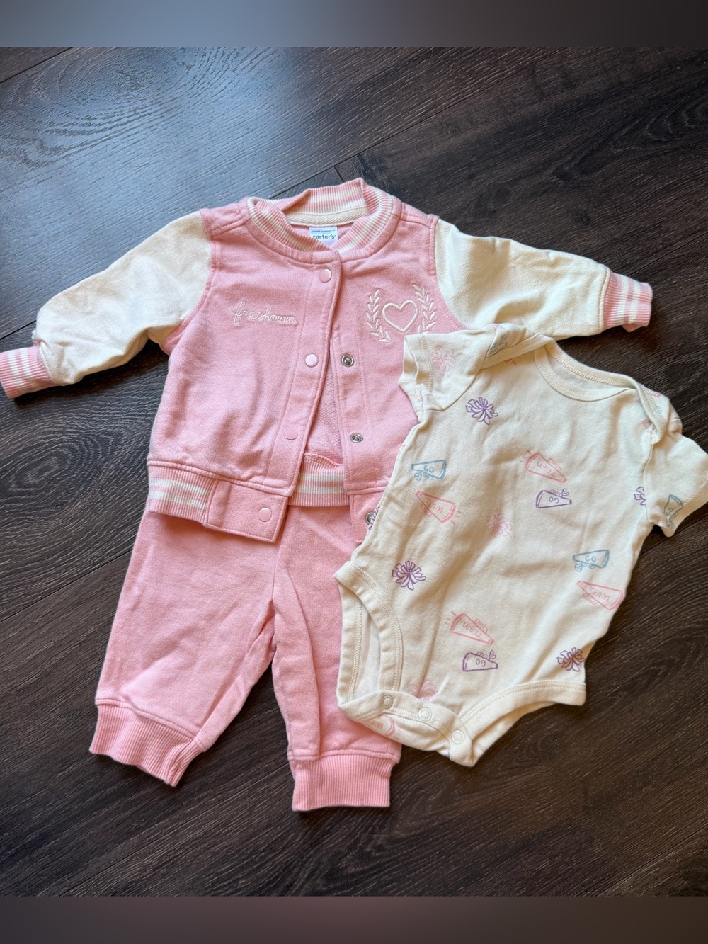Baby Girl Carters Set